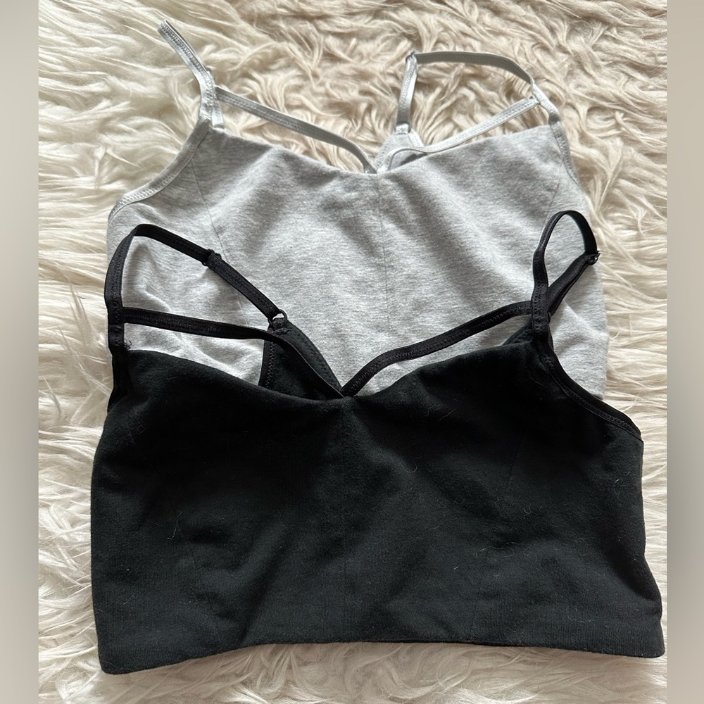 Victoria’s Secret Lounge/ Bralette Bundle in Gray and Black - Picture 9 of 16